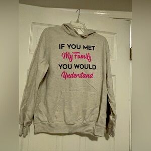 Wound Up Light Gray Hoodie